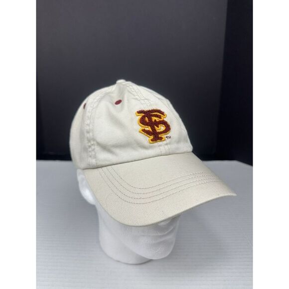 Florida State‎ Seminoles Beige Starter Hat Adjustable Adult OSFA Baseball Cap - Picture 1 of 6